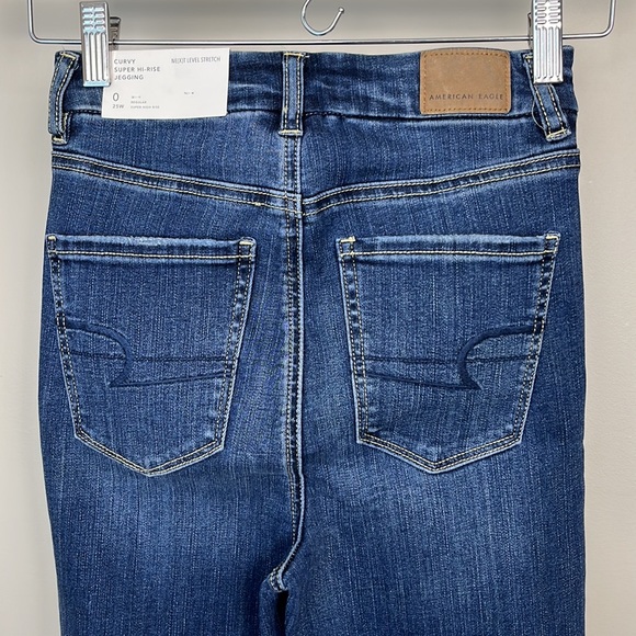 American Eagle Outfitters Curvy Super Hi-Rise Jegging - Picture 4 of 14